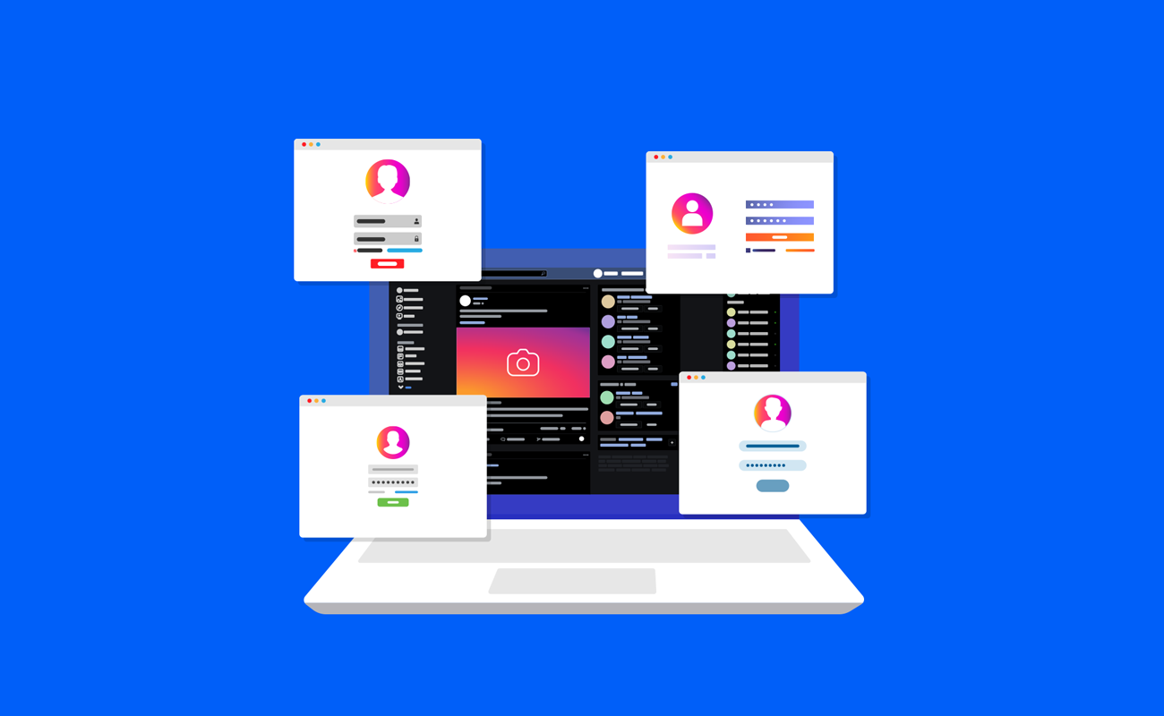 Ведение нескольких аккаунтов в инстаграм через облачный телефон и антидетект-браузер Multilogin
