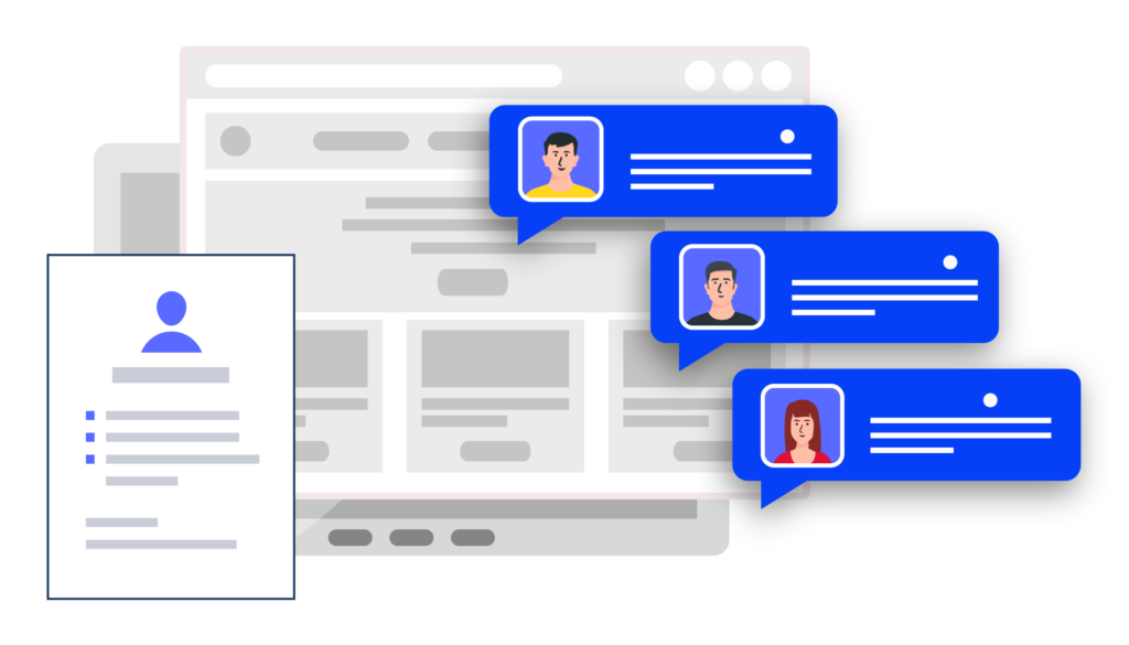 Illustration showing how the best antidetect browser for Android works, masking fingerprints and enabling secure, undetectable browsing for multiple accounts.