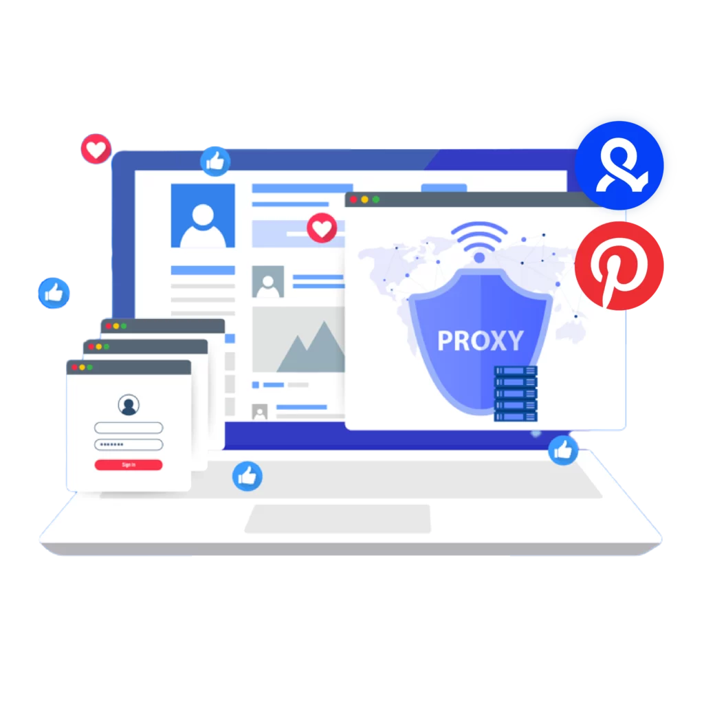 Simple Pinterest proxy setup with Multilogin for hassle-free account management.