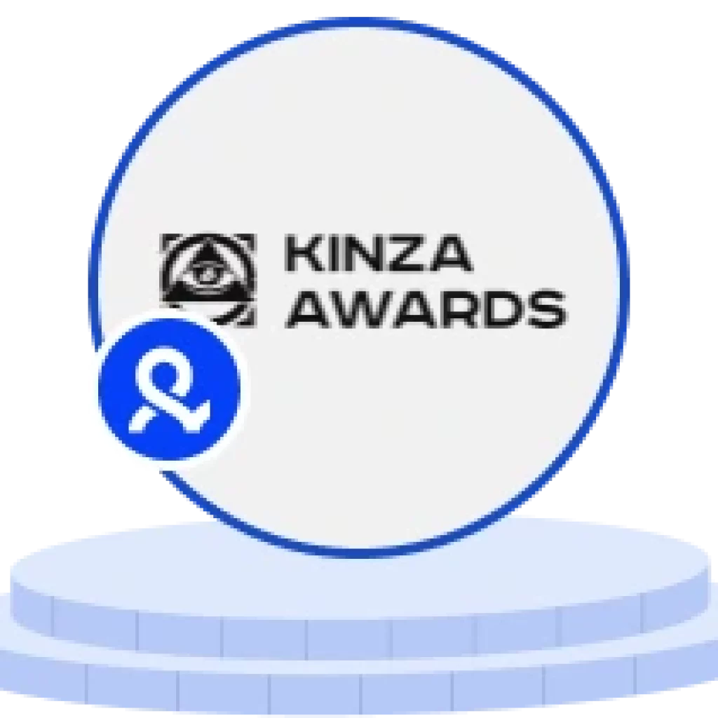 KINZA AWARDS badge for the best antidetect browser - Multilogin.