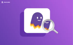 Ghostbrowser logo on a modern background, representing a top antidetect browser in 2024-2025 for privacy and multi-account management.