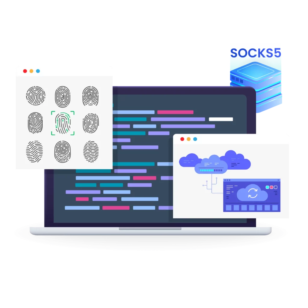 image showcasing bypassing geographical restrictions and overcome anti-bot measures using Multilogin’s SOCKS5 proxy.