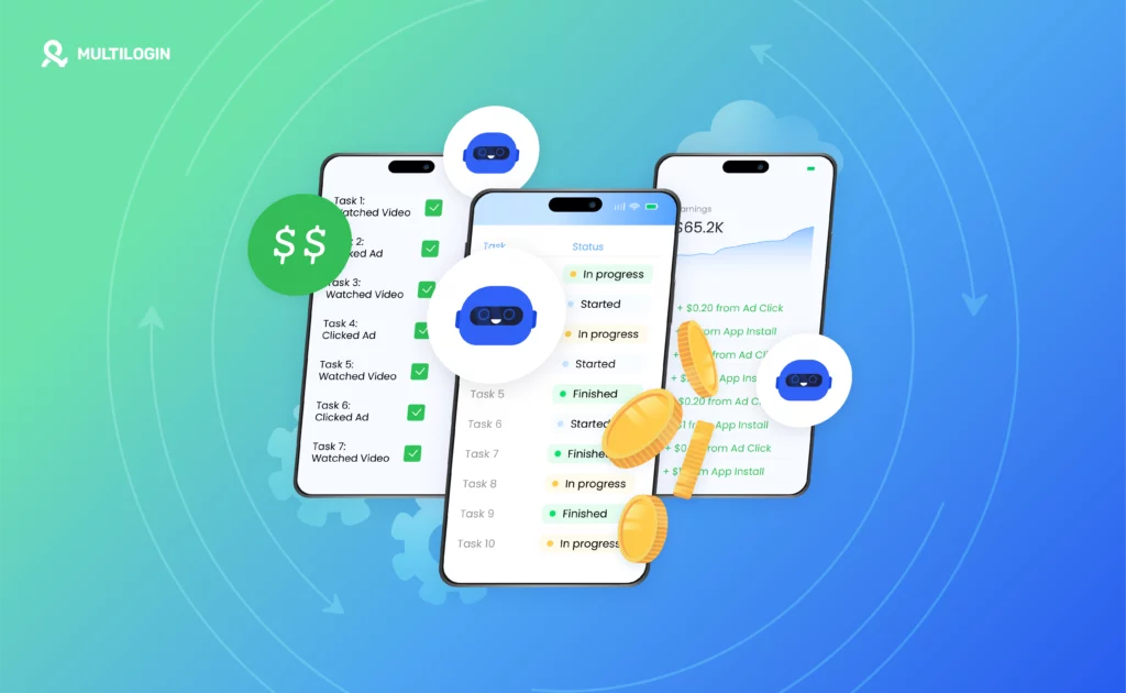 Automate phone farm