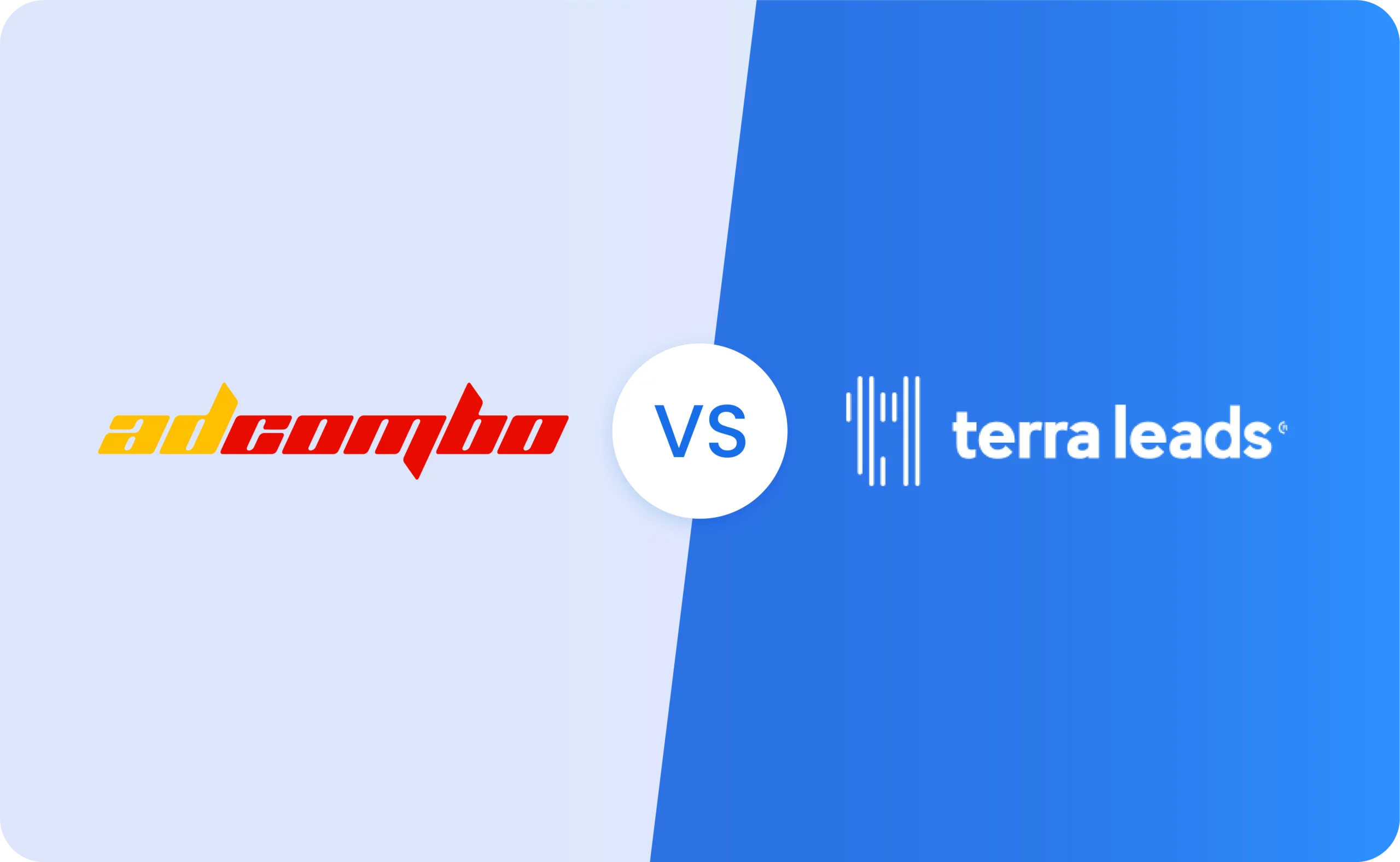 illustration of Adcombo vs Terraleads logos