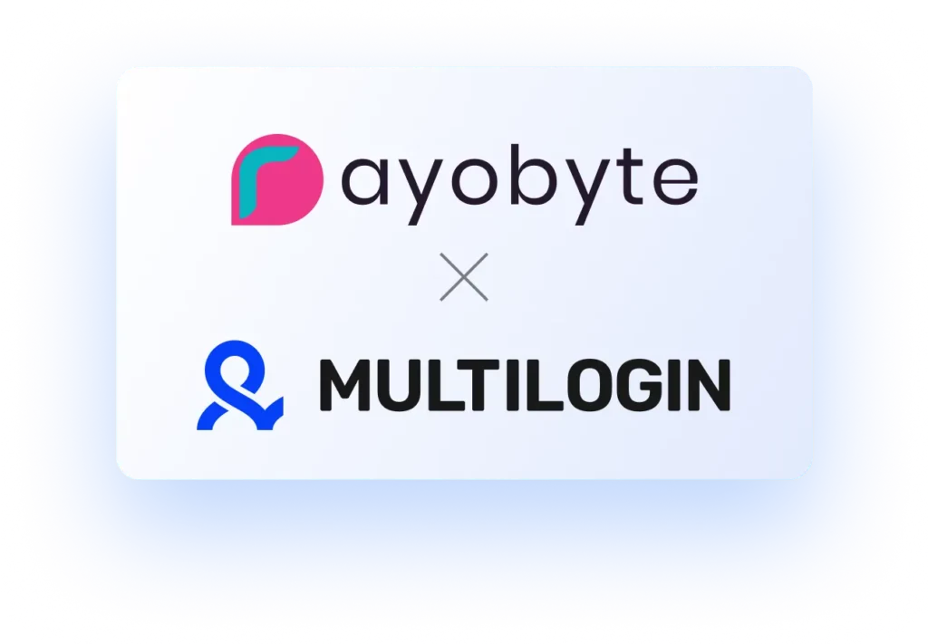 Rayobyte and Multilogin integration for secure proxy browser automation.