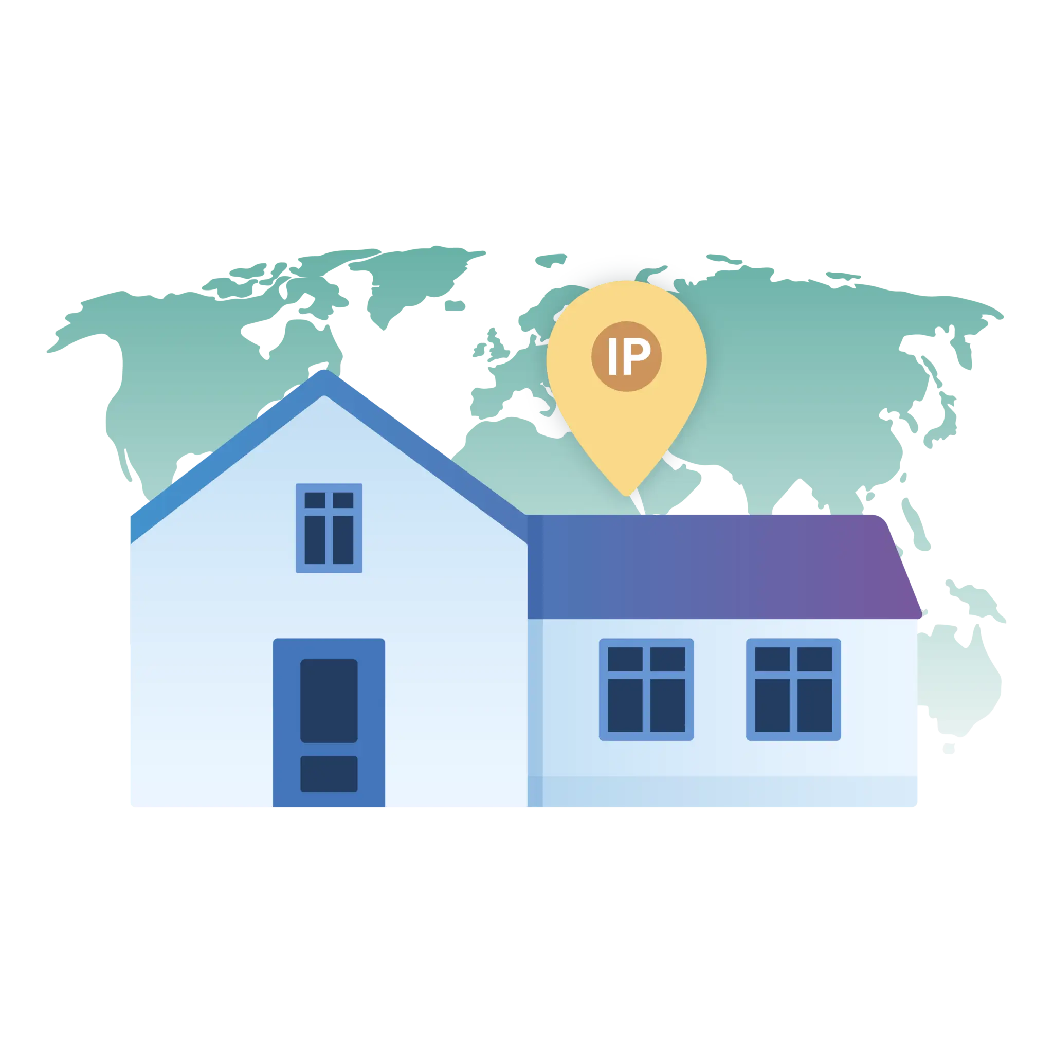 Imagem ilustrando como o navegador antidetect e o serviço de proxies residenciais integrado do Multilogin permitem a coleta de dados e o gerenciamento de contas sem interrupções.