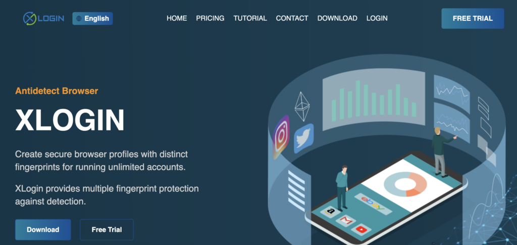 Xlogin.us interface