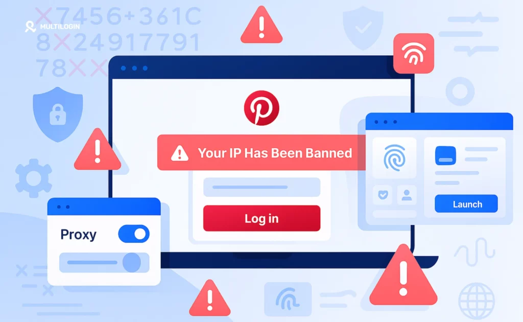 IP Ban on Pinterest