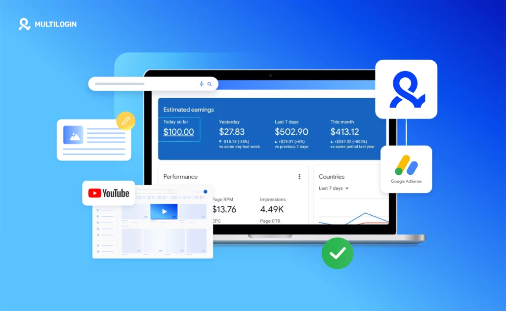 Earning 100$ with Adsense