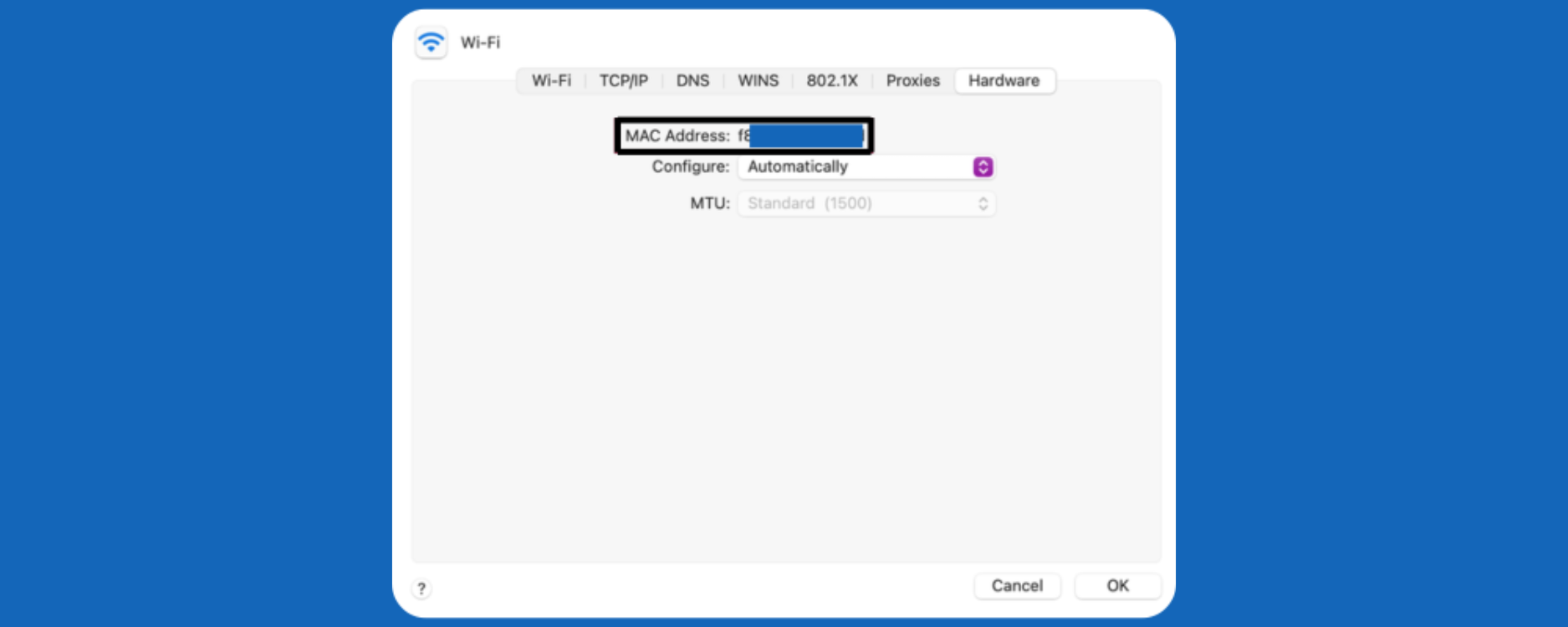 how to change MAC address on Windows 11