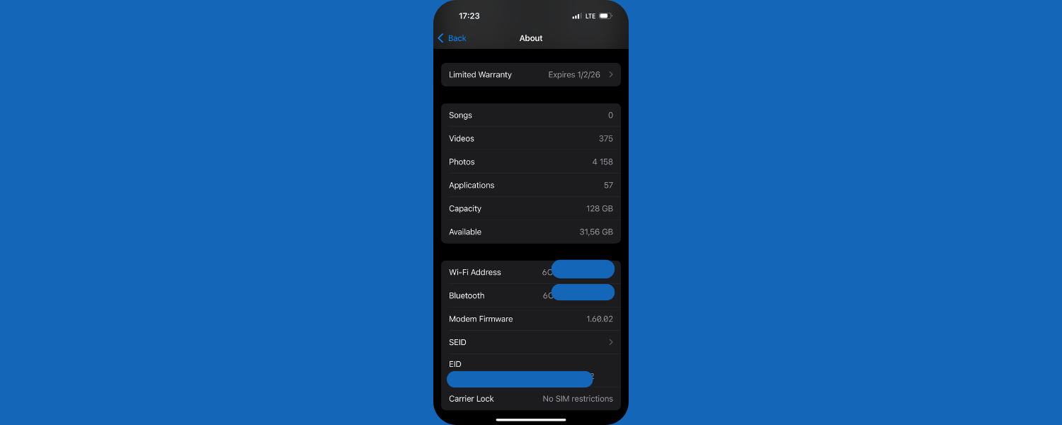 how to change mac address on IOS