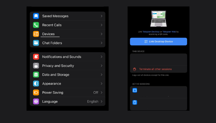 Login to Web Telegram with a QR Code