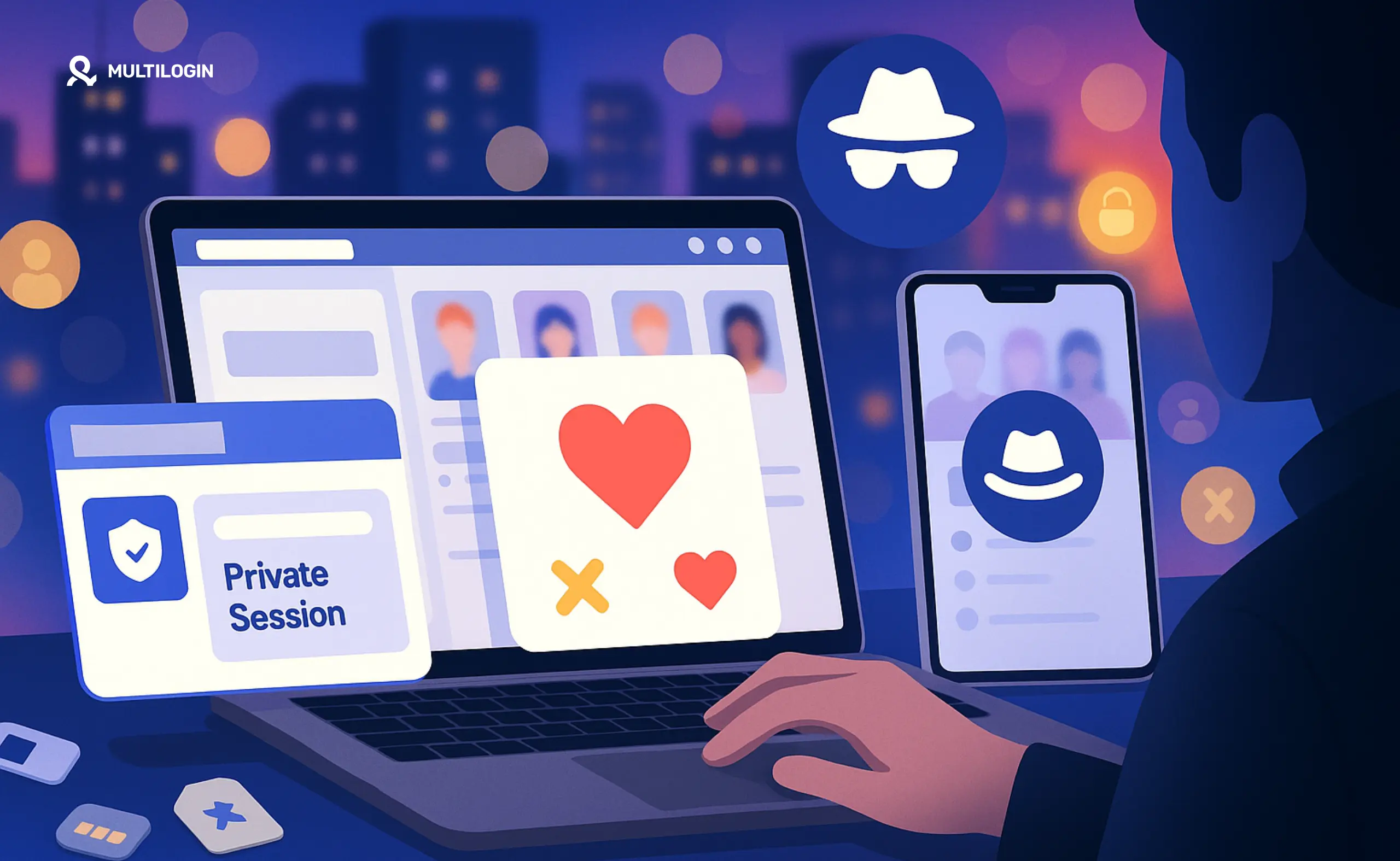 Tinder anônimo: Veja como usar o navegador antidetect Multilogin