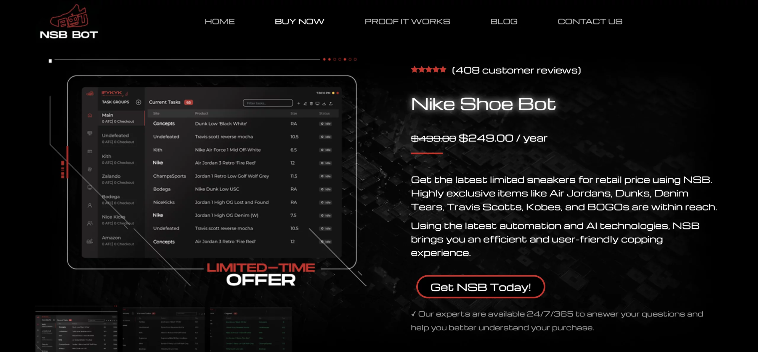 What is the NSB bot?