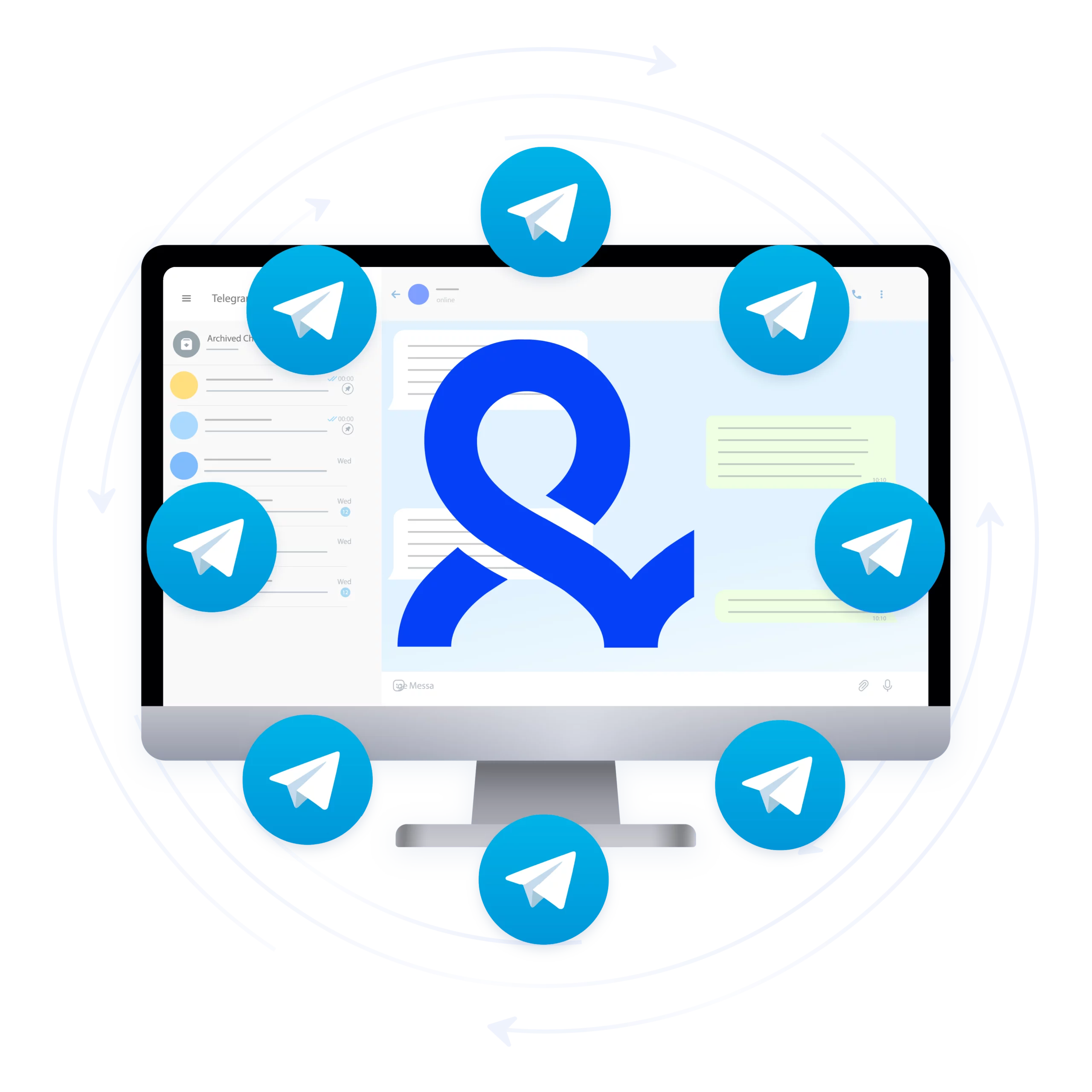 Create multiple Telegram accounts