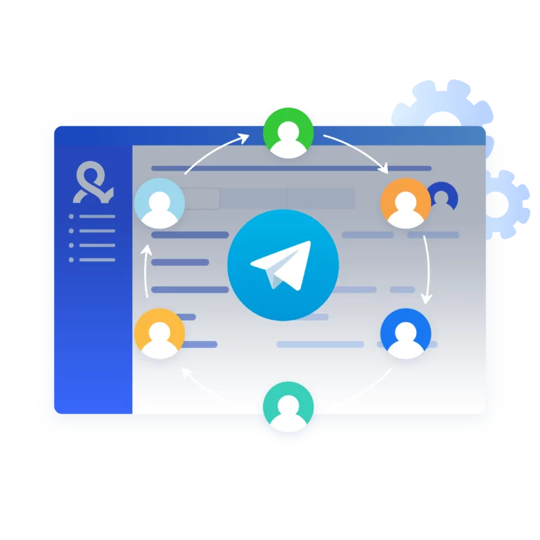 Share Telegram accounts with your team