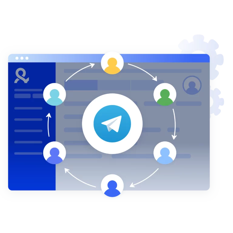 Image illustrating of multiple users using Telegram profiles on Multilogin, with bypassing anti-bot checks with ease.