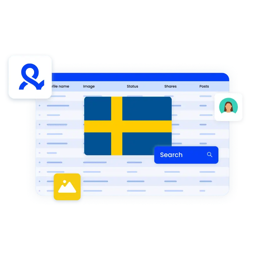 Sweden proxy & antidetect browser