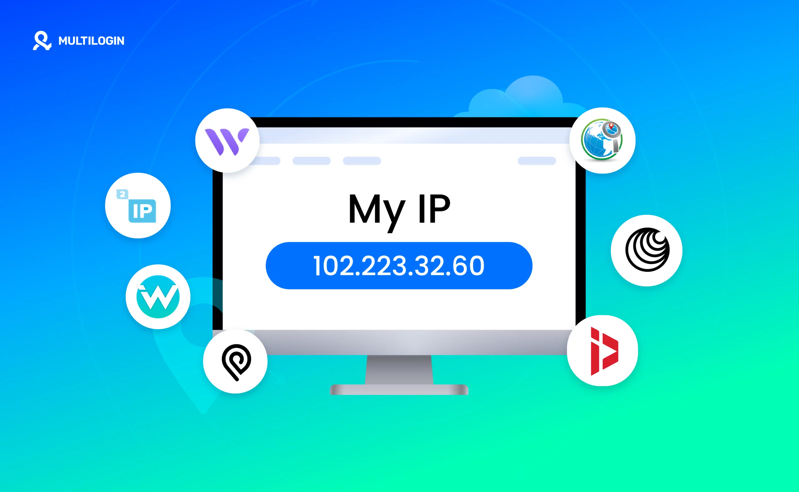 Сервисы по определению IP адреса