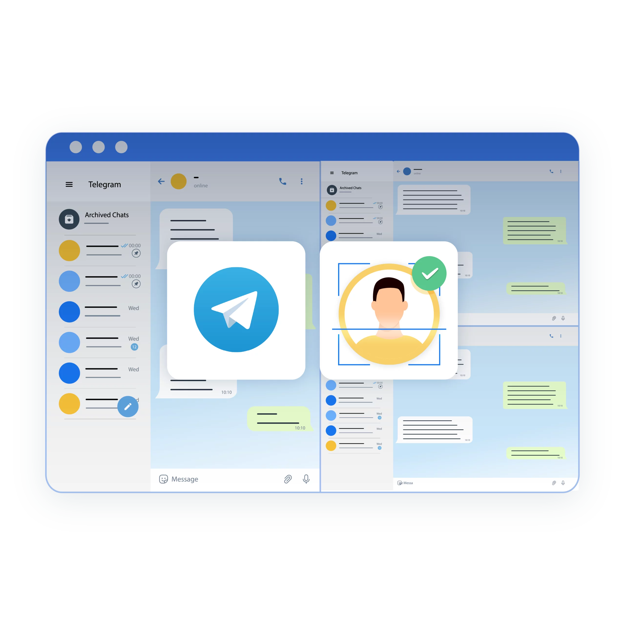 Create and manage multiple Telegram accounts without bans or verifications