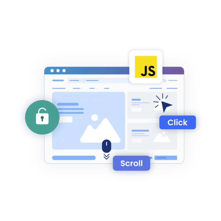 How to extract data efficiently from javascript heavy pages with headless browser.