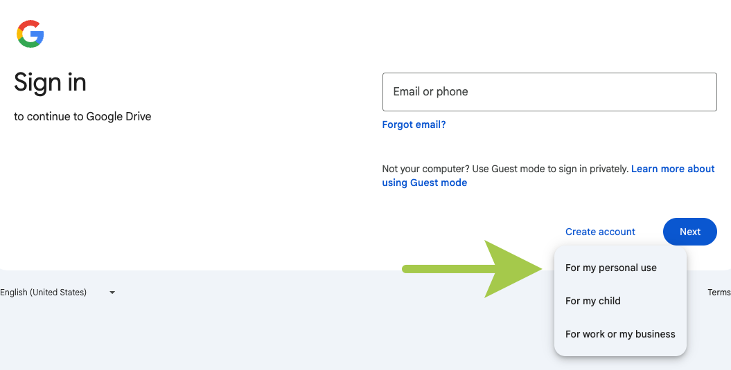 How to create a Google account without phone number