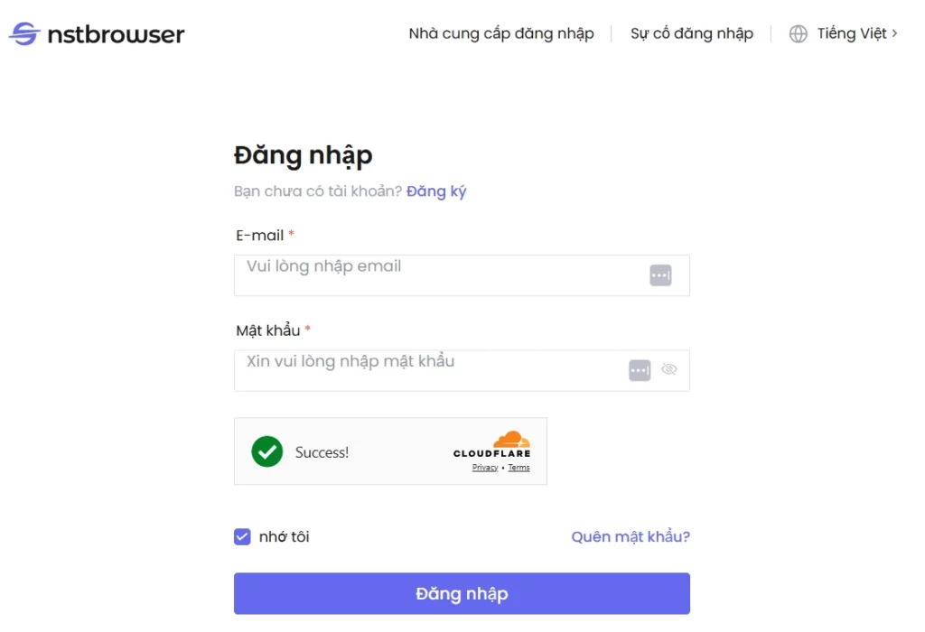 trình duyệt NSTBrowser