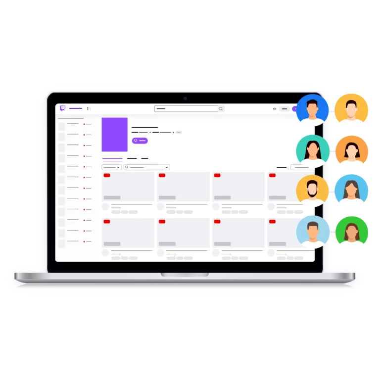 manage multiple twitch accounts