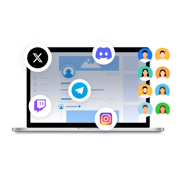 Manage unlimited social media accounts
