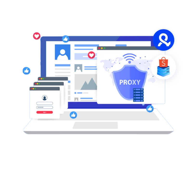 Image illustrating how easily you can use shopee proxies