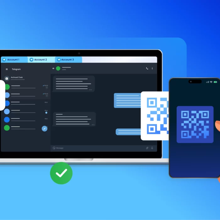 Авторизация Telegram Web с телефона