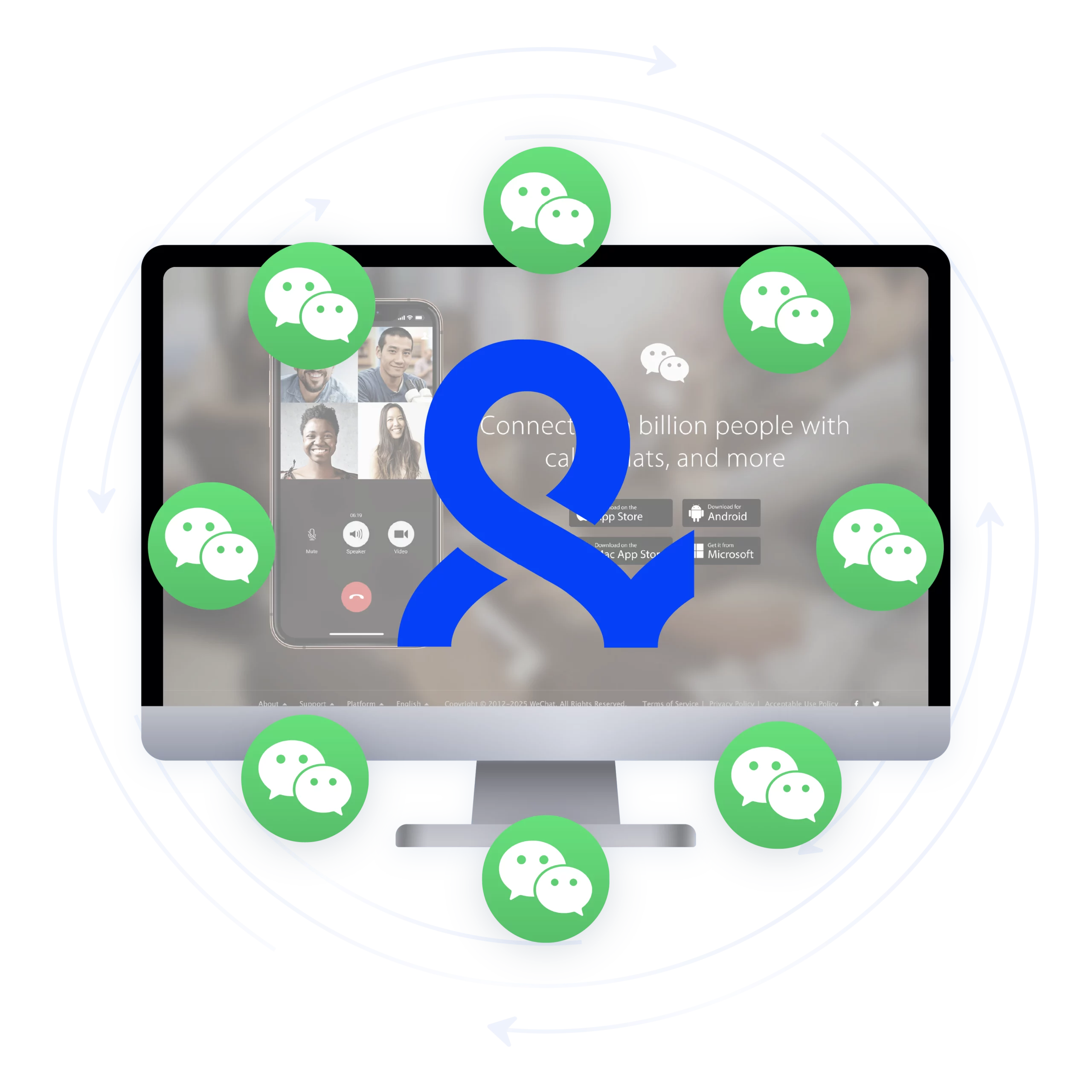 Image depicting how Multilogin helps with wechat multiple accounts