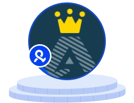 Best affiliate award badge for the best antidetect browser—Multilogin.