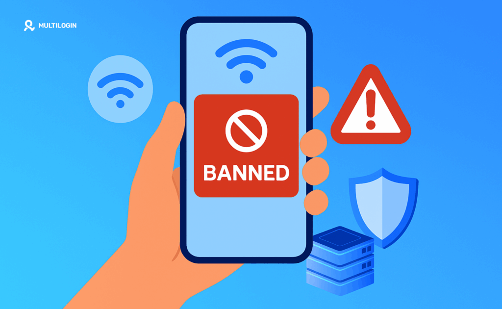 Mobile Phone IP Banned