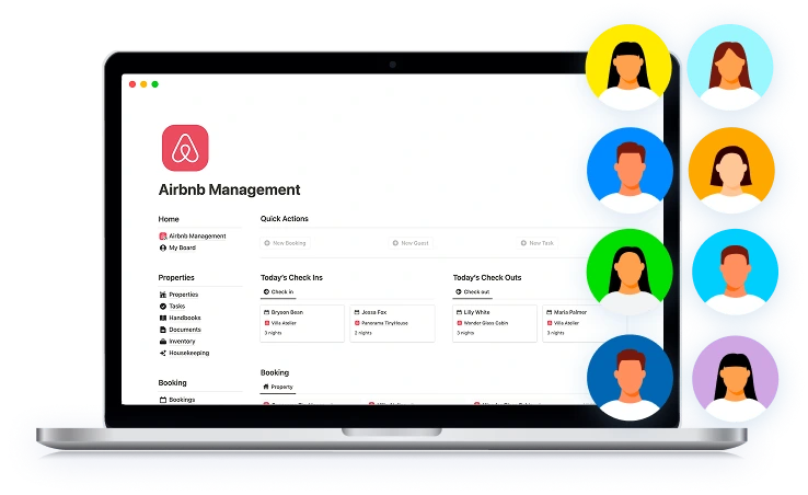Manage Airbnb multiple host accounts