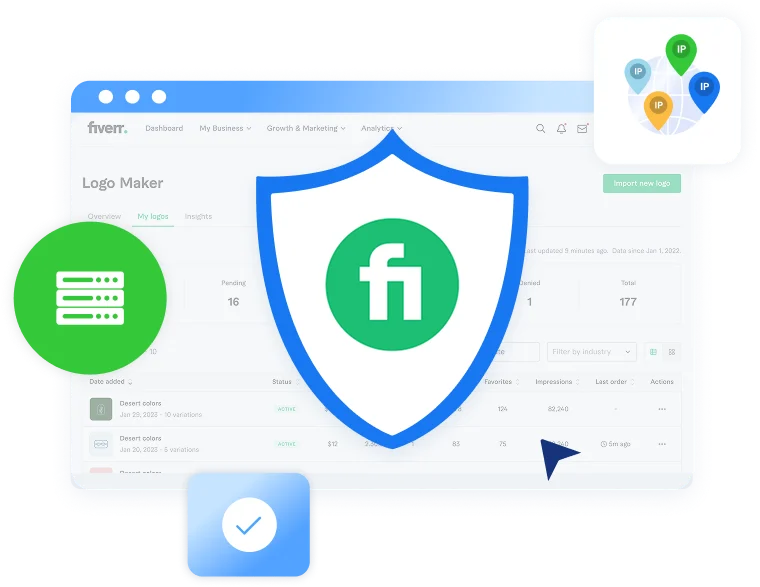 Create multiple Fiverr accounts