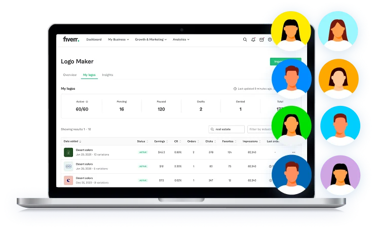 Run as many Fiverr accounts as you need
