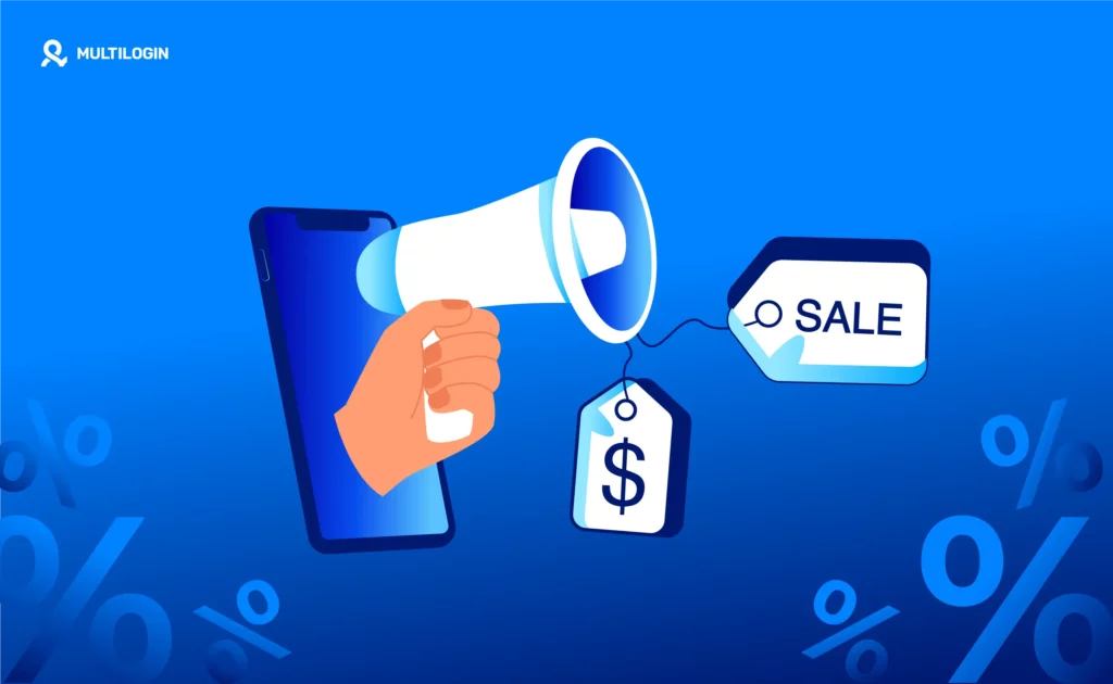 Ảnh Black Friday Multilogin 2025 với ưu đãi giảm 50% gói năm