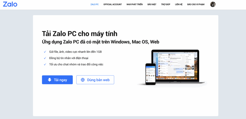 tao tai khoan zalo thu 2