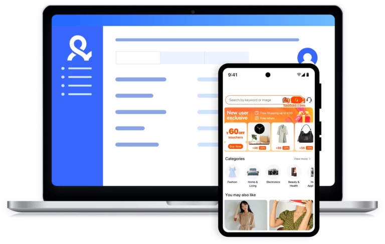 Image of Multilogin Android Emulator and Taobao proxies
