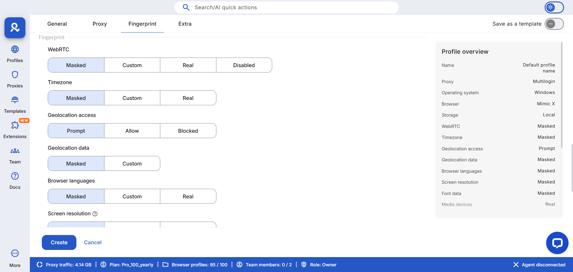 browser fingerprinting