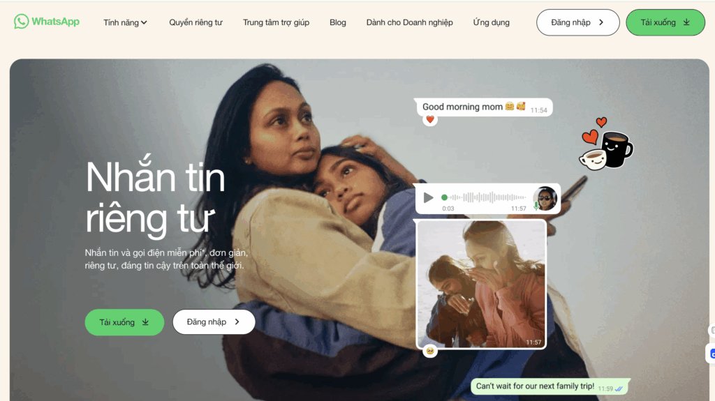 whatsapp tao nhieu tai khoan