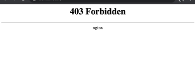 Иллюстрация ошибки 403 при попытке входа на сайт