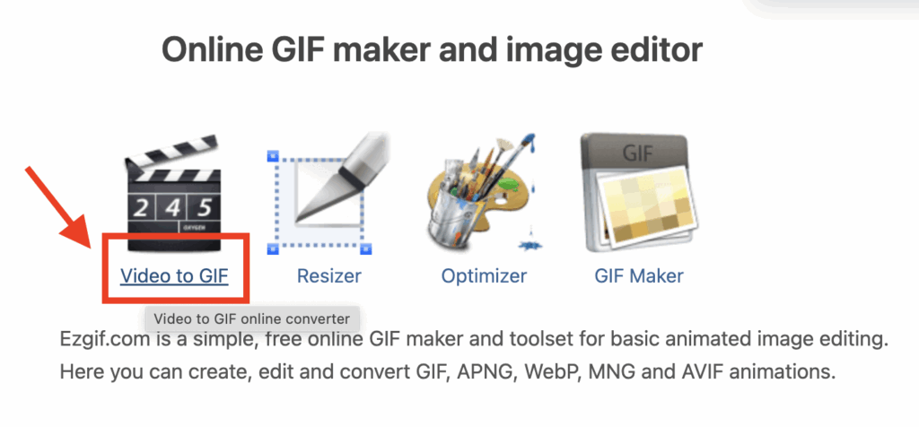 EZGIF.com (Web) tải gif twitter, tải video twitter