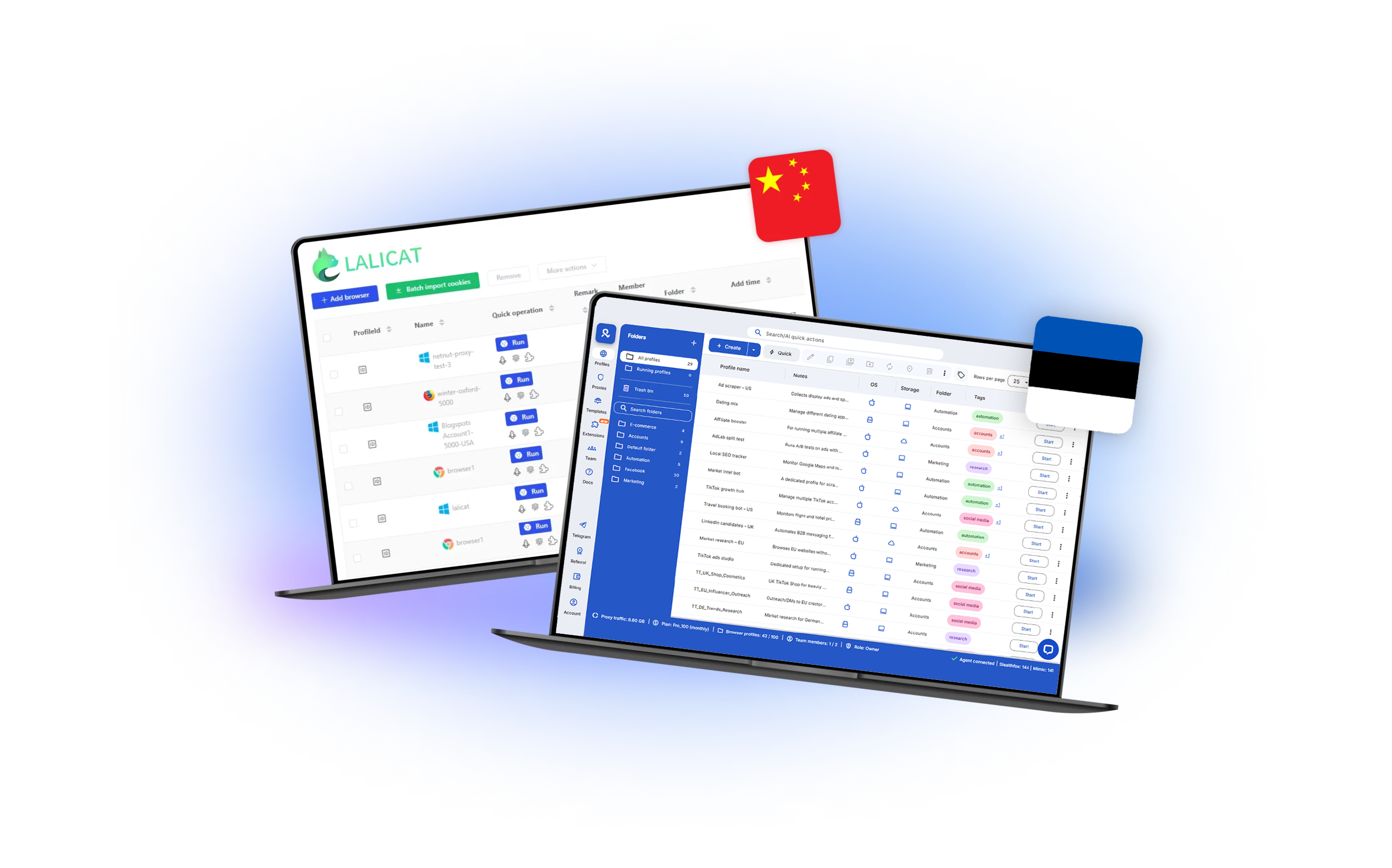 Multilogin vs. Lalicat