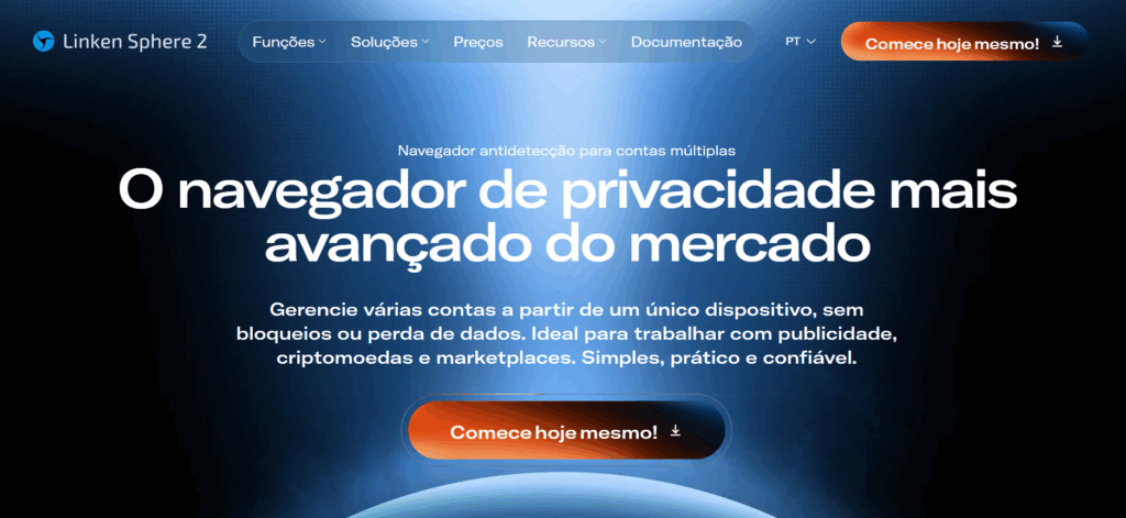 Página inicial: Linken Sphere 2