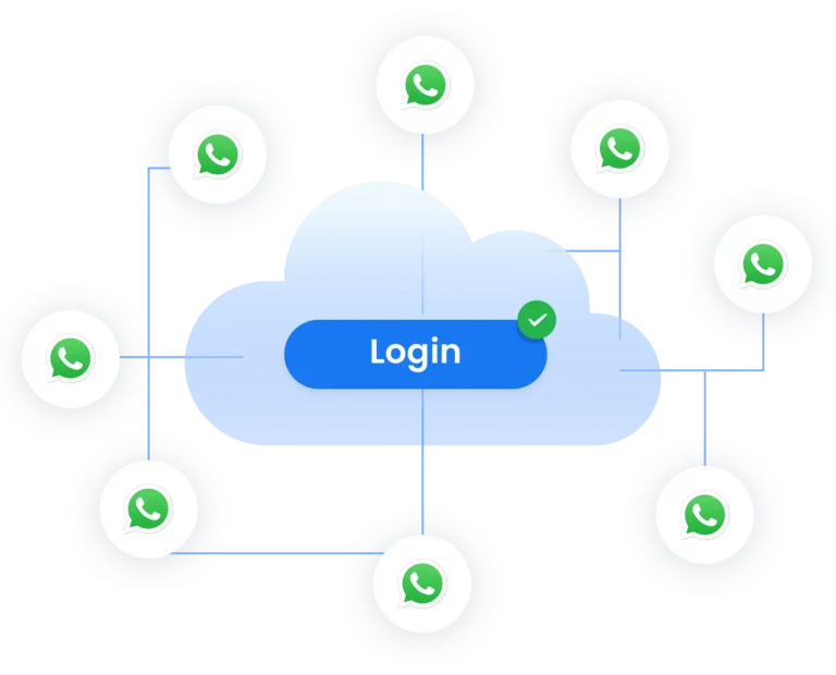 Manage password-free WhatsApp from any device