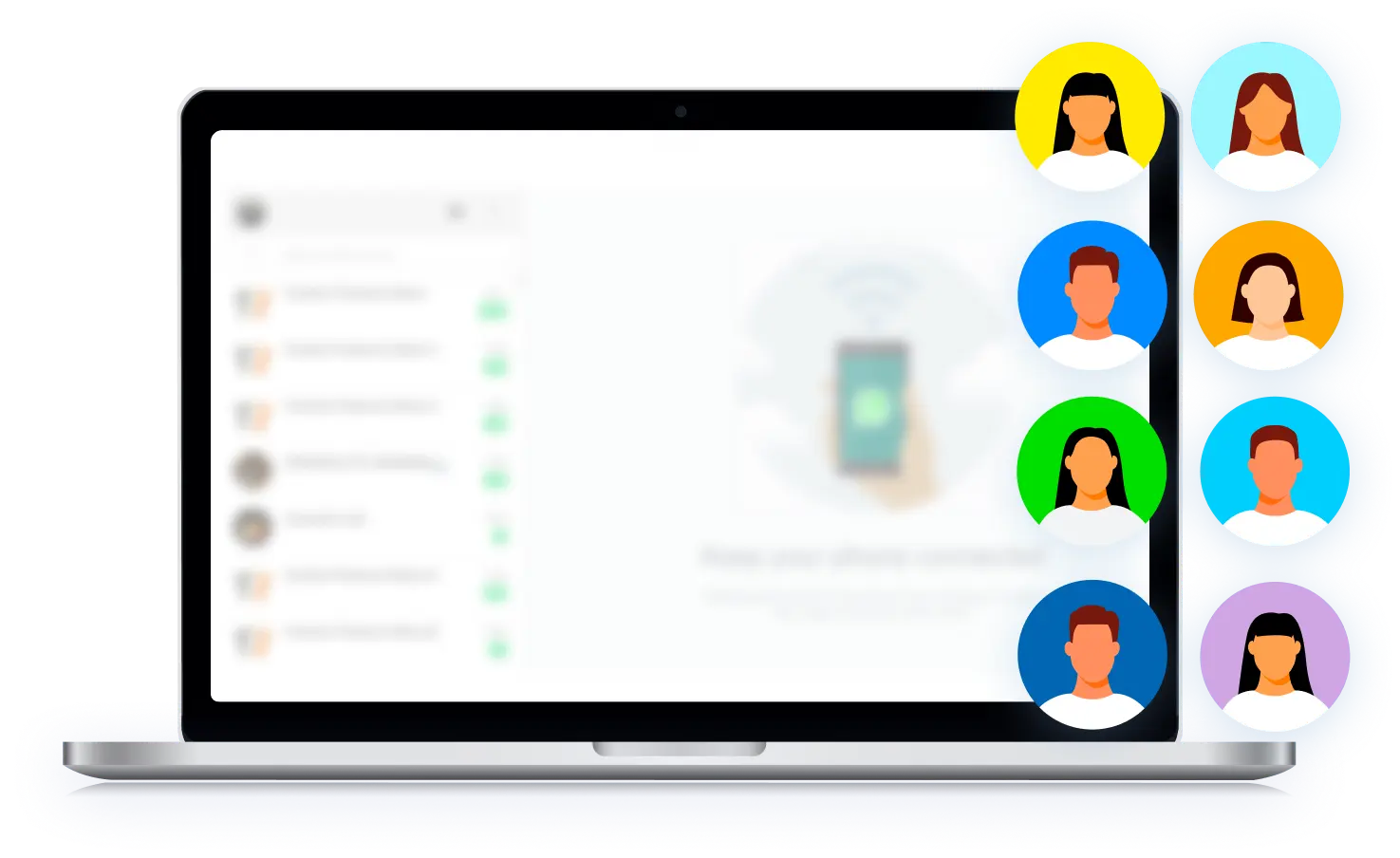 Manage multiple WhatsApp accounts