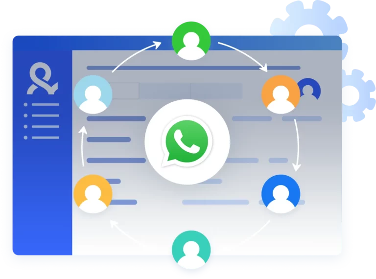 Share WhatsApp accounts with your team