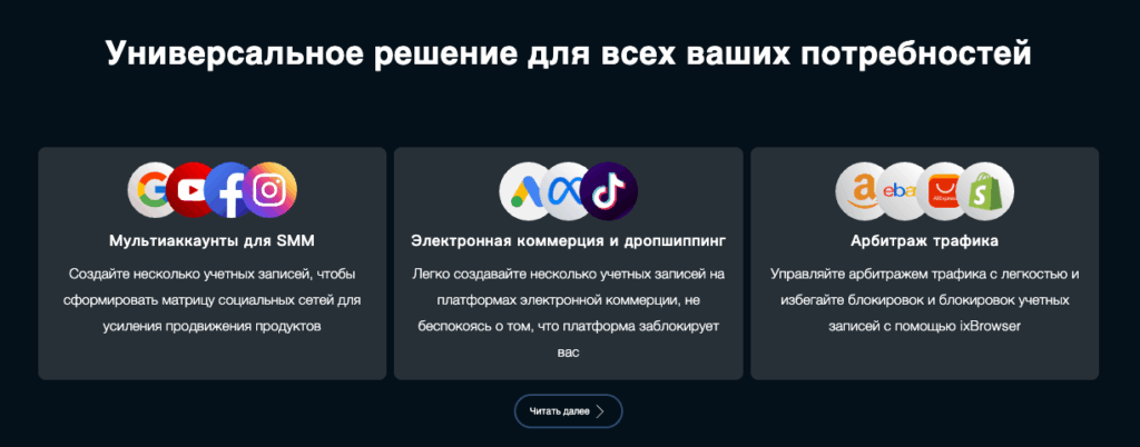 ixbrowser для арбитража